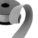 Sangle en Coton 30mm - GRIS - Bobine de 5 mètres - Deco Cuir