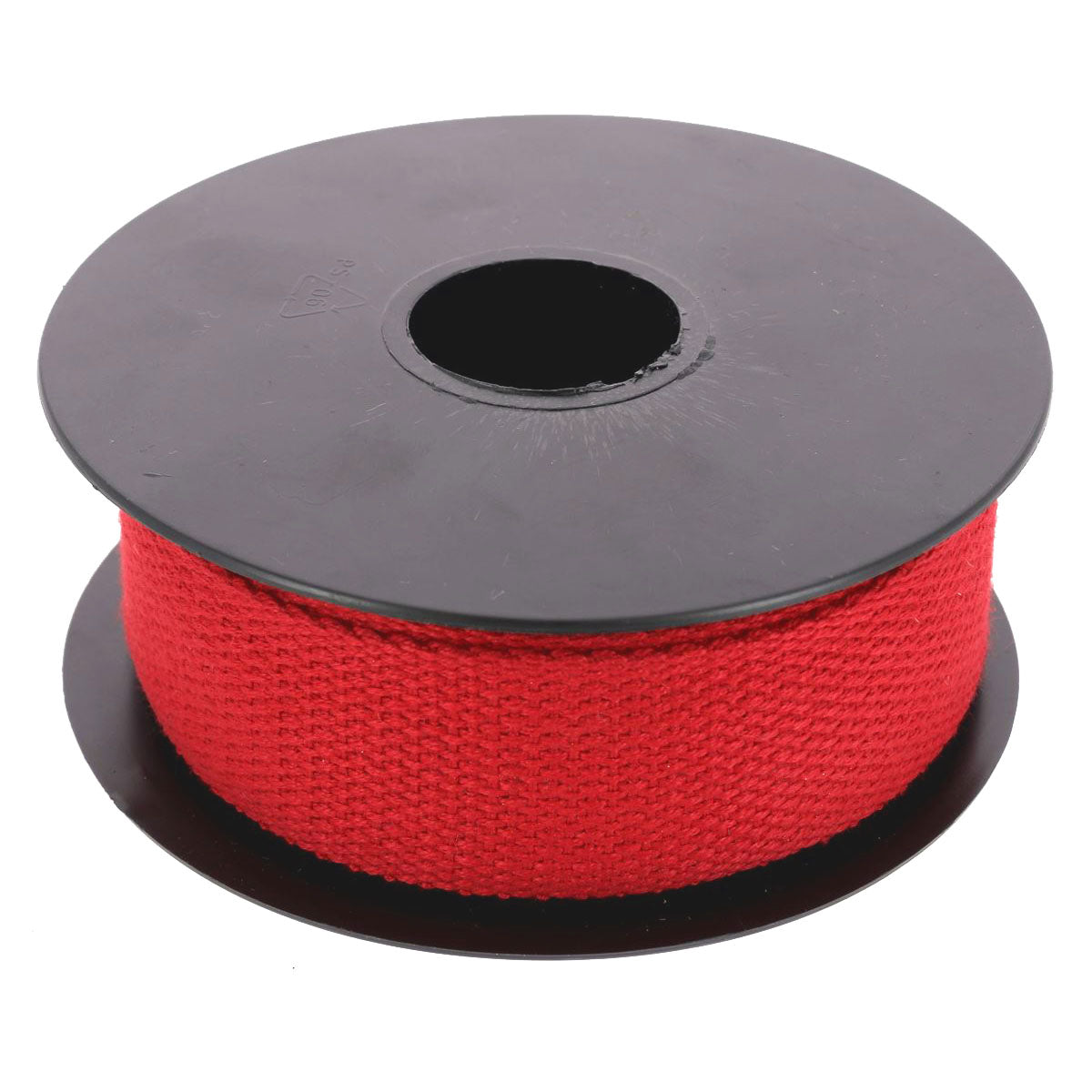 Sangle en Coton 30mm - ROUGE - Bobine de 5 mètres - Deco Cuir