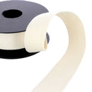 Sangle en Coton 30mm - BLANC CASSÉ - Bobine de 5 mètres - Deco Cuir