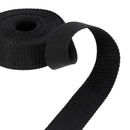 Sangle polypropylène - NOIR - Largeur 30mm - Bobine de 5 mètres