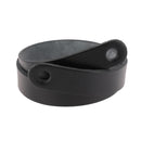 Anse en cuir avec trous diamètre 10mm - Largeur 25mm - Longueur 75cm - NOIR