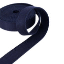 Sangle synthétique renforcée - BLEU MARINE - Largeur 30mm - Bobine de 5 mètres
