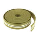 Sangle synthétique - KAKI & BEIGE - Largeur 29mm - Bobine de 5 mètres