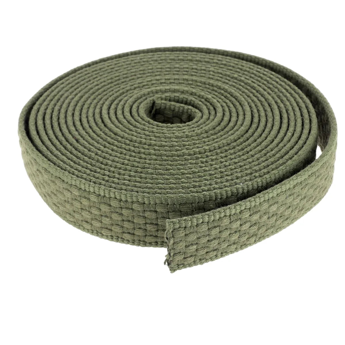 Sangle coton - KAKI - Largeur 30mm - Bobine de 5 mètres