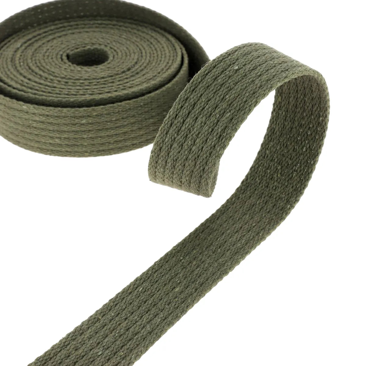 Sangle synthétique - KAKI - Largeur 29mm - Bobine de 5 mètres
