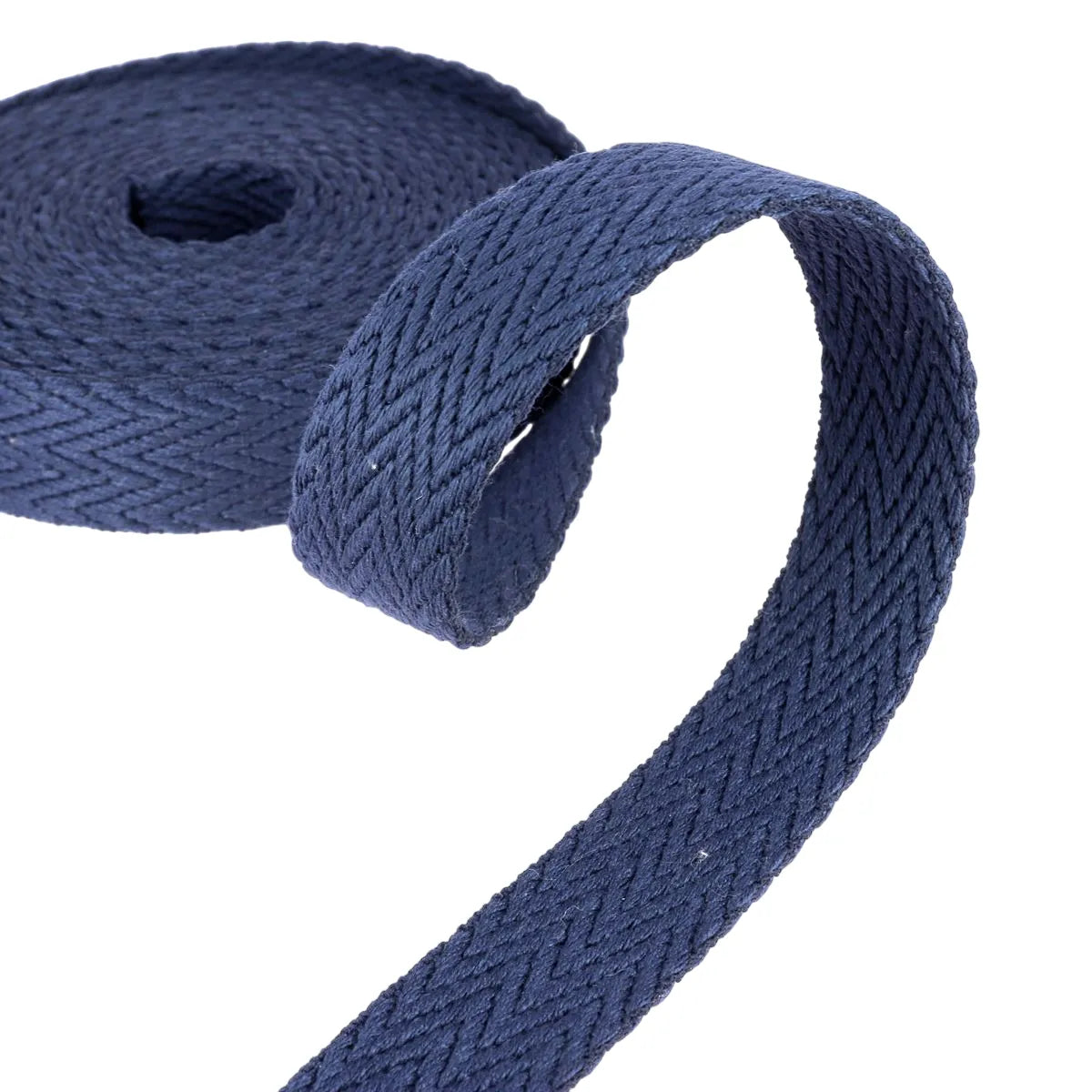 Sangle Polyester Coton 25mm X 4.5m Noir - 3DANCraftit | Pour DIY, Rangement, Décoration