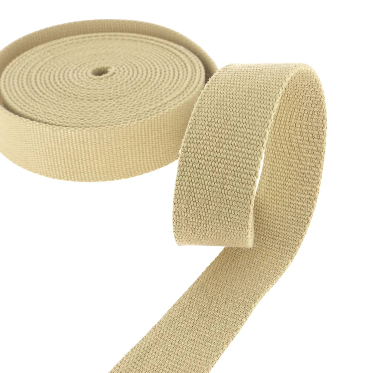 Sangle synthétique - SABLE - Largeur 30mm - Bobine de 5 mètres