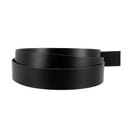 Lanière en cuir de collet tannage végétal - NOIR - Ép 2,5mm - Deco Cuir