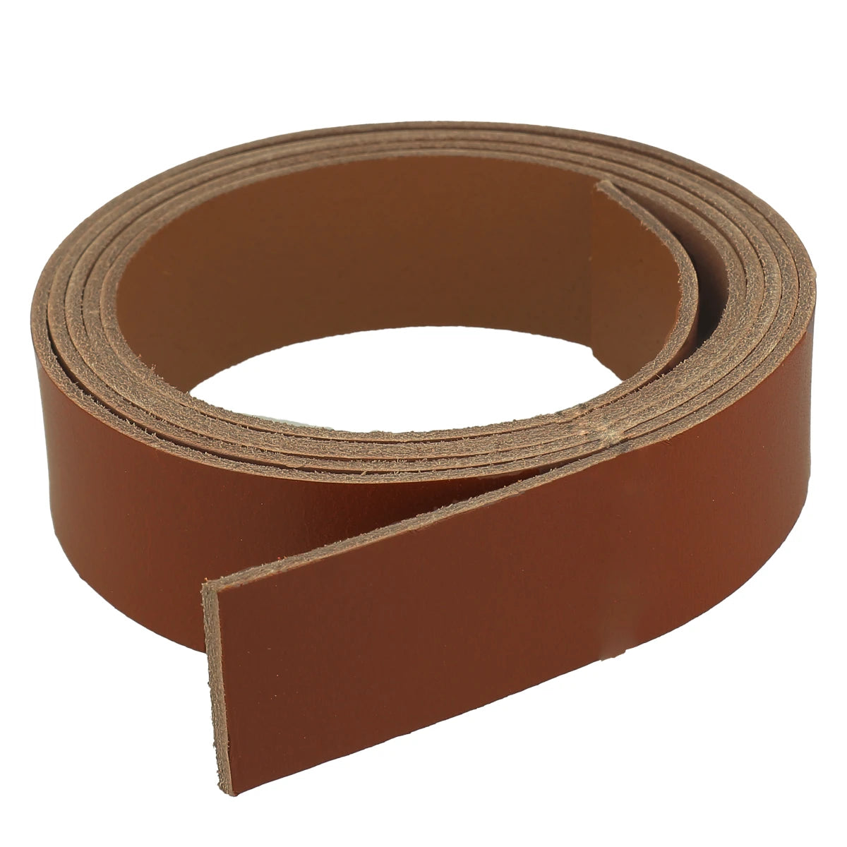 Sangle en cuir lisse et ferme