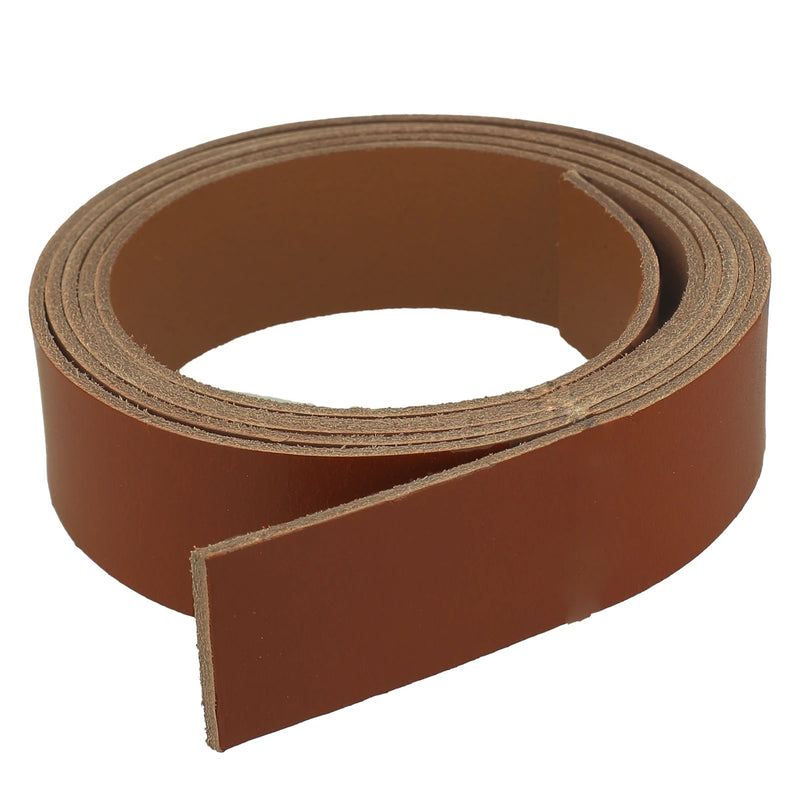 Sangle en cuir lisse et ferme