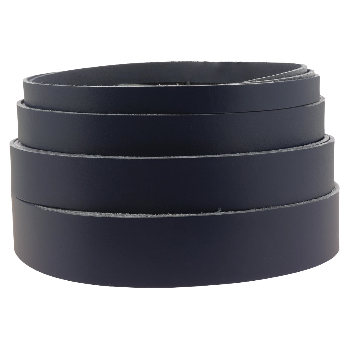 Sangles cuir bleu marine