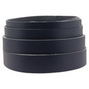 Sangles cuir bleu marine