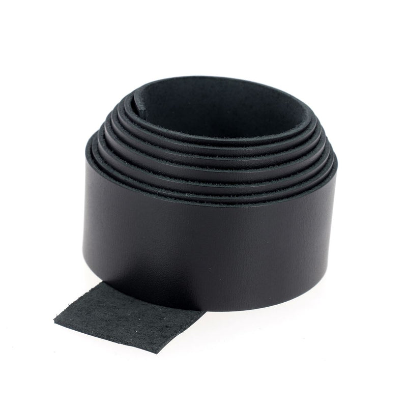 BOX type smooth calfskin strap - BLACK G28