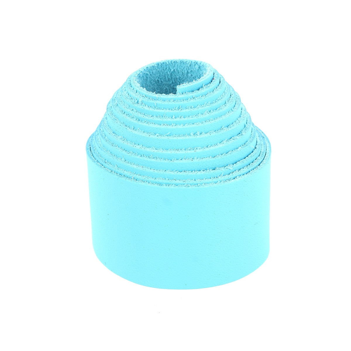 Sangle en cuir de vachette SUAVE - BLEU CLAIR H40