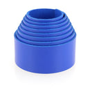 Sangle en cuir de veau DIVA - BLEU ROI J80