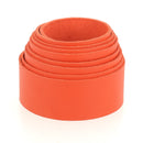 Sangle en cuir de vachette SATINATO - ORANGE K04