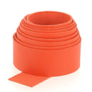 Sangle en cuir de vachette SATINATO - ORANGE K04
