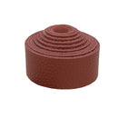 Sangle en cuir GROGRAIN - ROUGE BRIQUE K17