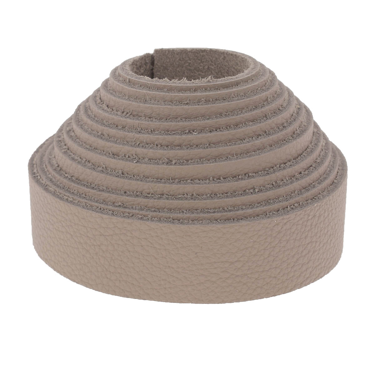 Sangle en cuir de veau SANDY - TAUPE K22 - Deco Cuir