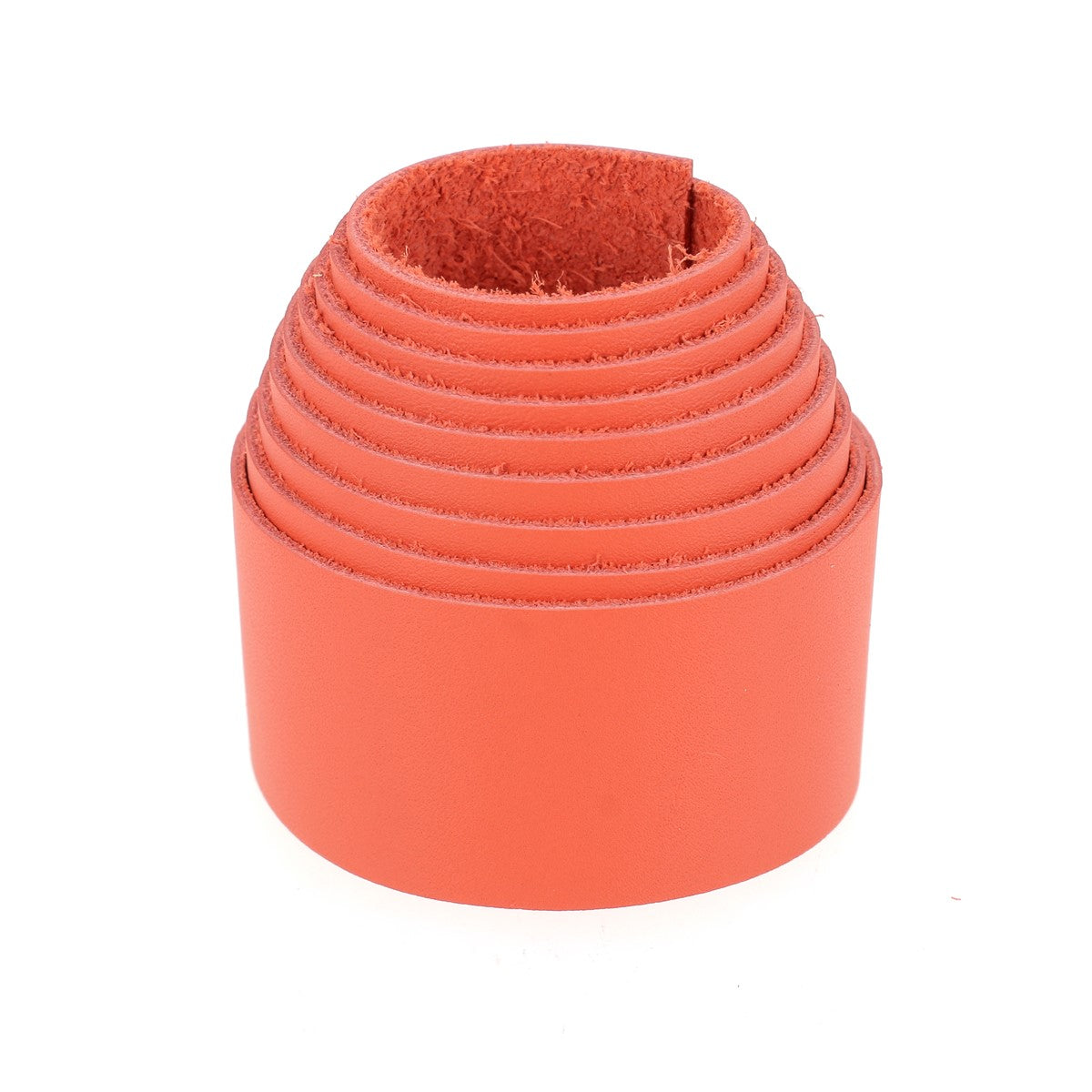 Sangle en cuir de vachette lisse - ROUGE K28 - Deco Cuir