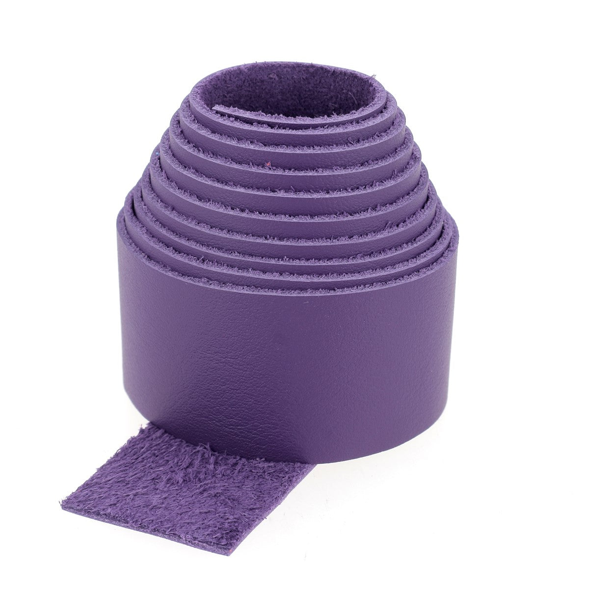Sangle en cuir de vachette SUAVE - VIOLET K40