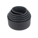 Sangle en cuir de taurillon grain poussière - NOIR MAT N94 - Ép 2,8mm - Deco Cuir