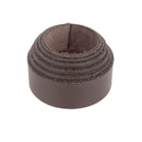 Sangle en cuir de taurillon grain poussière - CHOCOLAT N95 - Ép 1,6mm - Deco Cuir