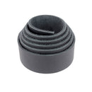 Sangle en cuir de taurillon grain poussière 19mm - NOIR R38 - Ép 2,8mm