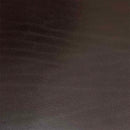 Morceau de cuir de collet tannage végétal SAUVAGE - MARRON FONCÉ