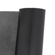 Peau de cuir de collet noir en tannage végétal de la gamme SAUVAGE. Cuir de collet d'exception