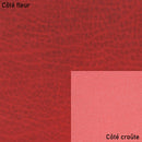 Collet tannage végétal SAUVAGE - ROUGE