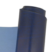 Cuir de collet bleu de la gamme SAUVAGE. Cuir tannage végétal haut de gamme