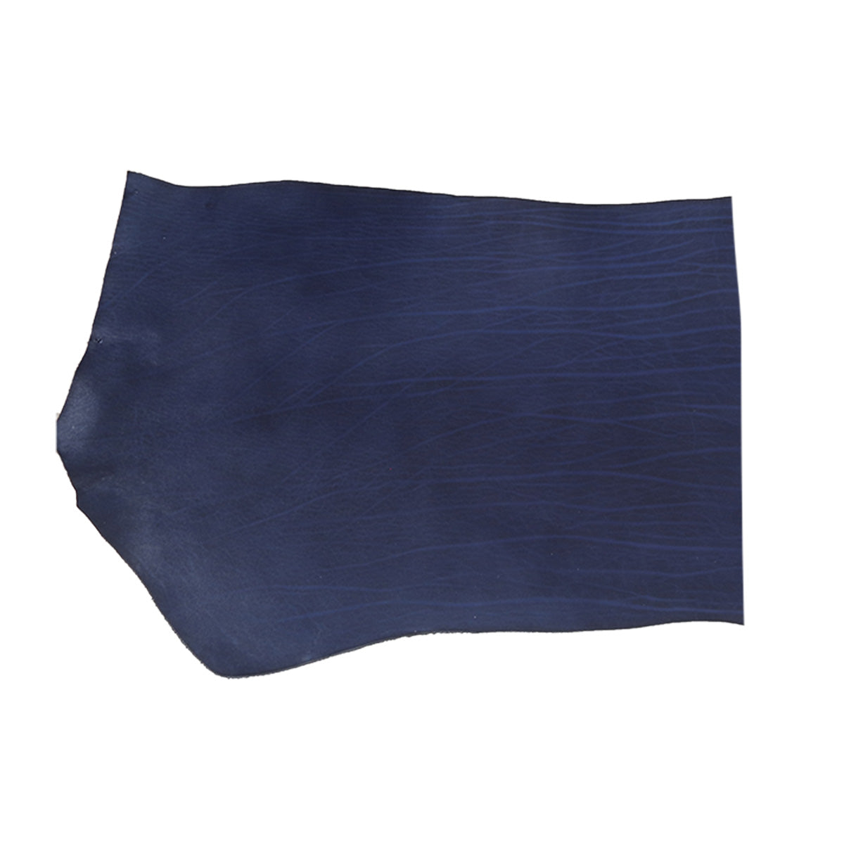 Cuir collet tannage végétal SAUVAGE - BLEU