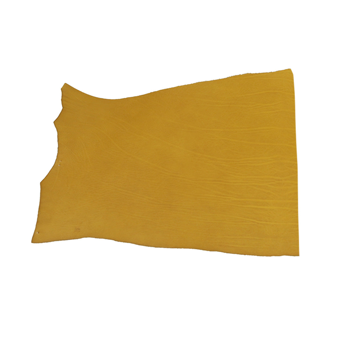 Cuir collet tannage végétal SAUVAGE - JAUNE