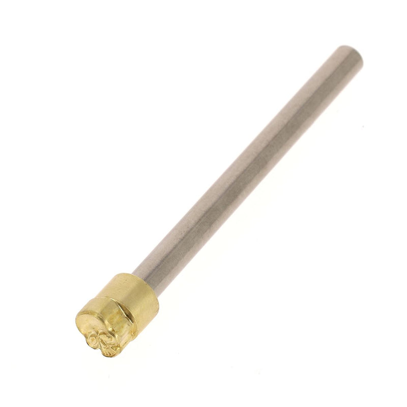 Timbre cuir  Sergey Neskromniy n° 102 - Tête de mort