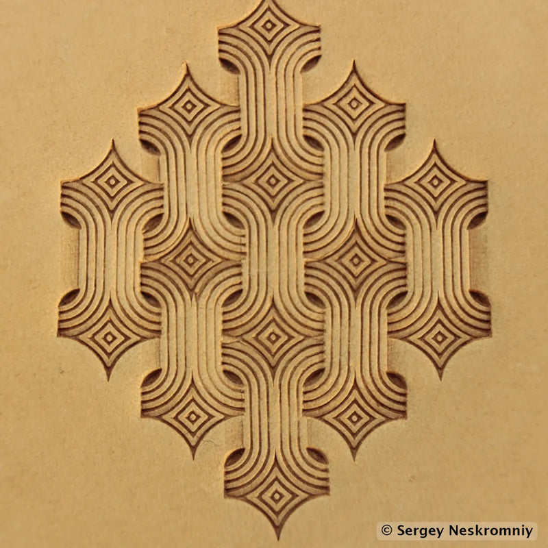 Matoir cuir Sergey Neskromniy n° 227B - Basketweave