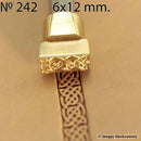 Tampon cuir Sergey Neskromniy 242 - Bordure