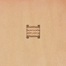 Matoir cuir Sergey Neskromniy n° 262 - Basketweave tressage 3 cordes