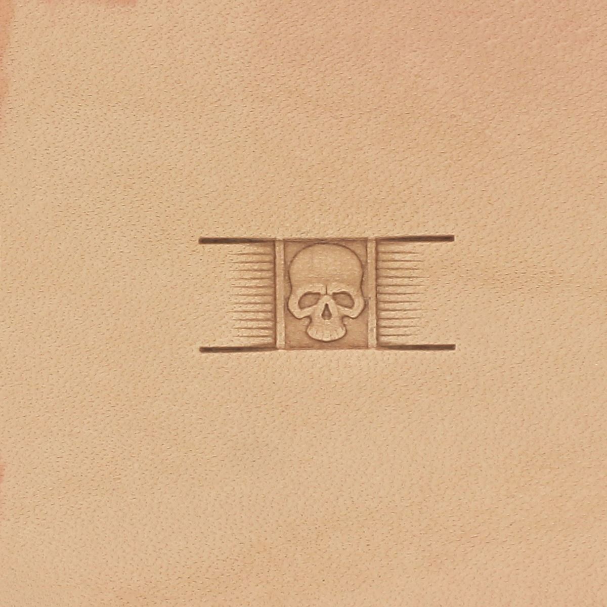 Matoir cuir Sergey Neskromniy n° 281 - Tête de mort