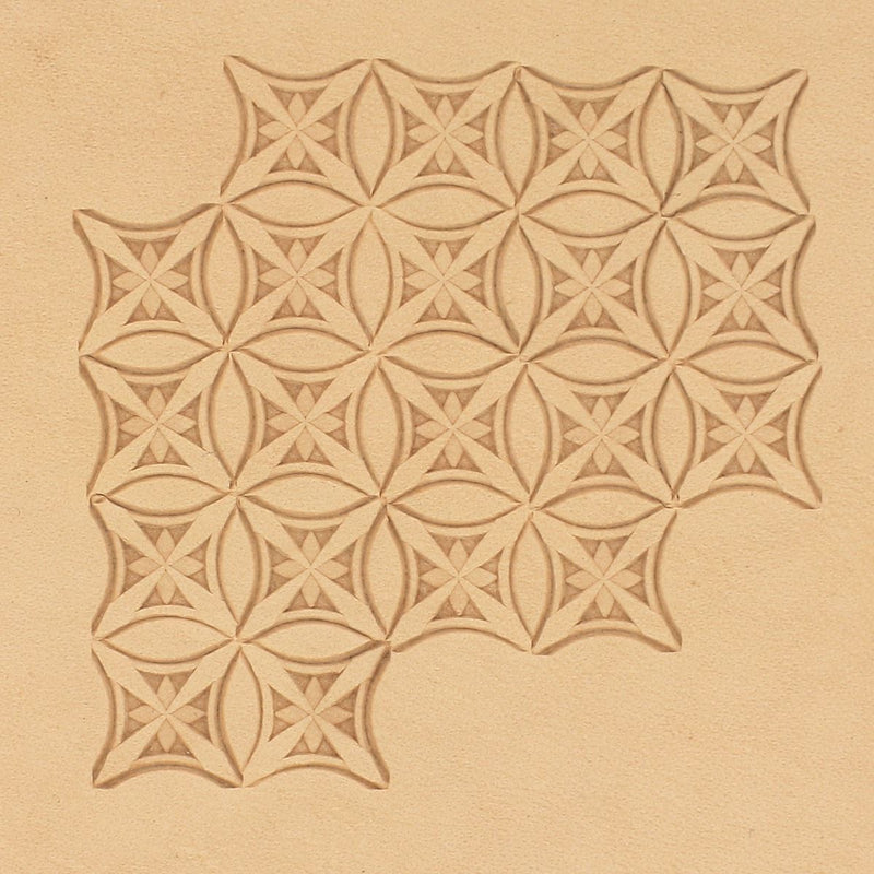 Repoussage cuir - Matoir Sergey Neskromniy géométrique