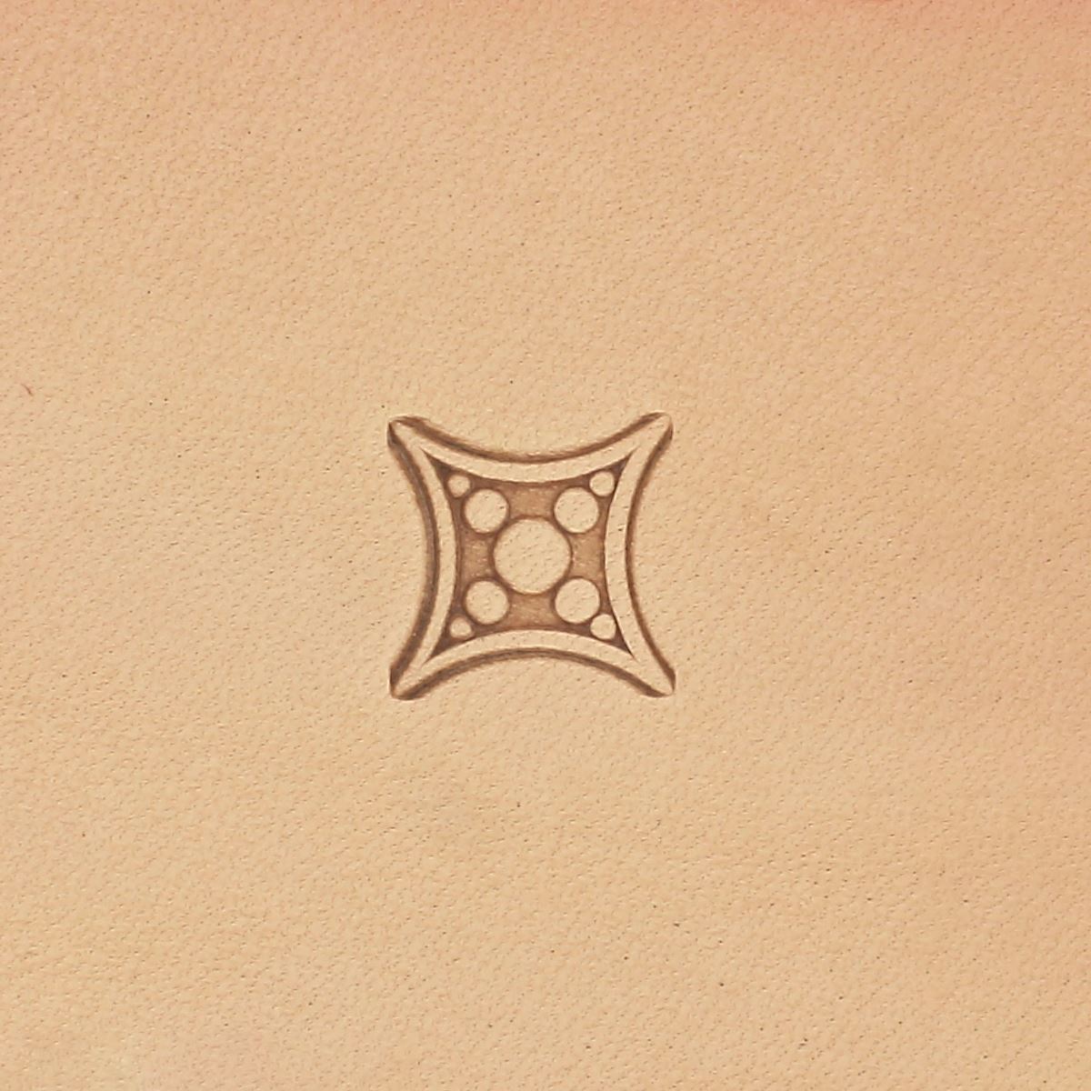 Matoir cuir Sergey Neskromniy n° 417 - Géométrique