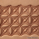 Matoir cuir Sergey Neskromniy n° 417 - Motif géométrique