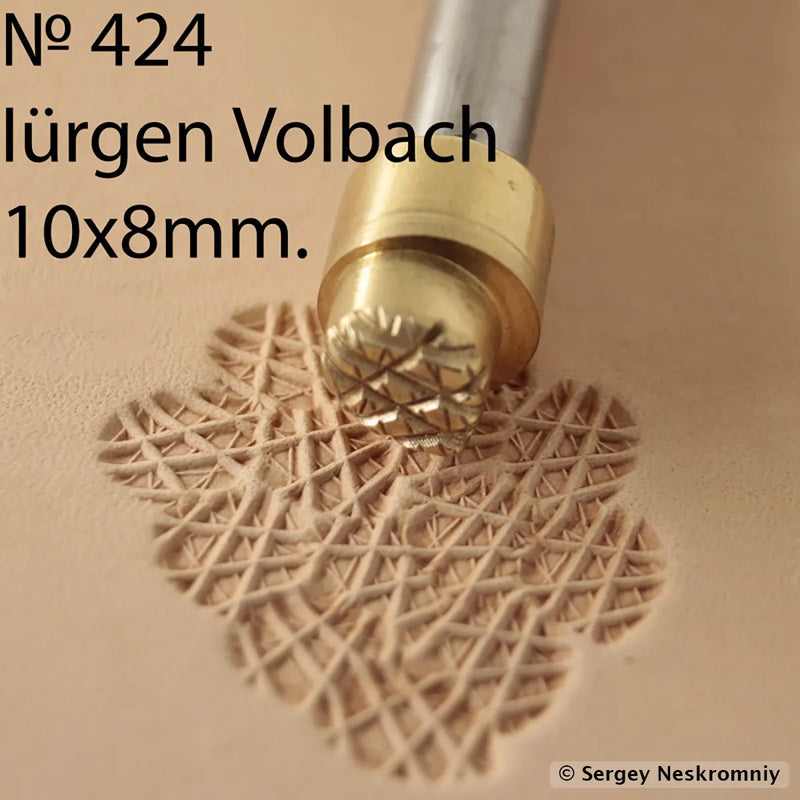 Tampon cuir Sergey Neskromniy et Iürgen Volbach n° 424