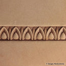 Matoir cuir Sergey Neskromniy n° 464 - Bordure décorative