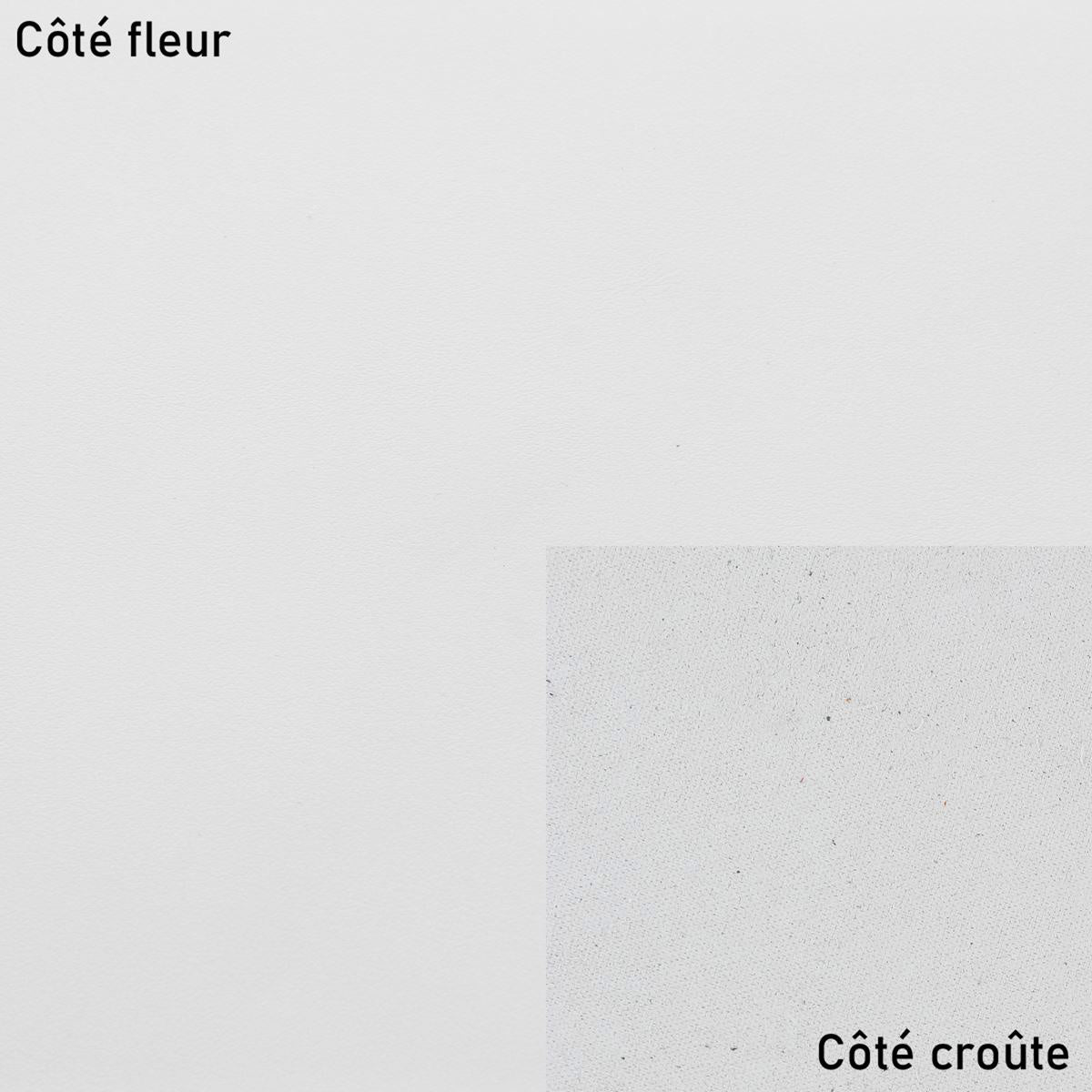 cuir de veau SATINLYS - BLANC