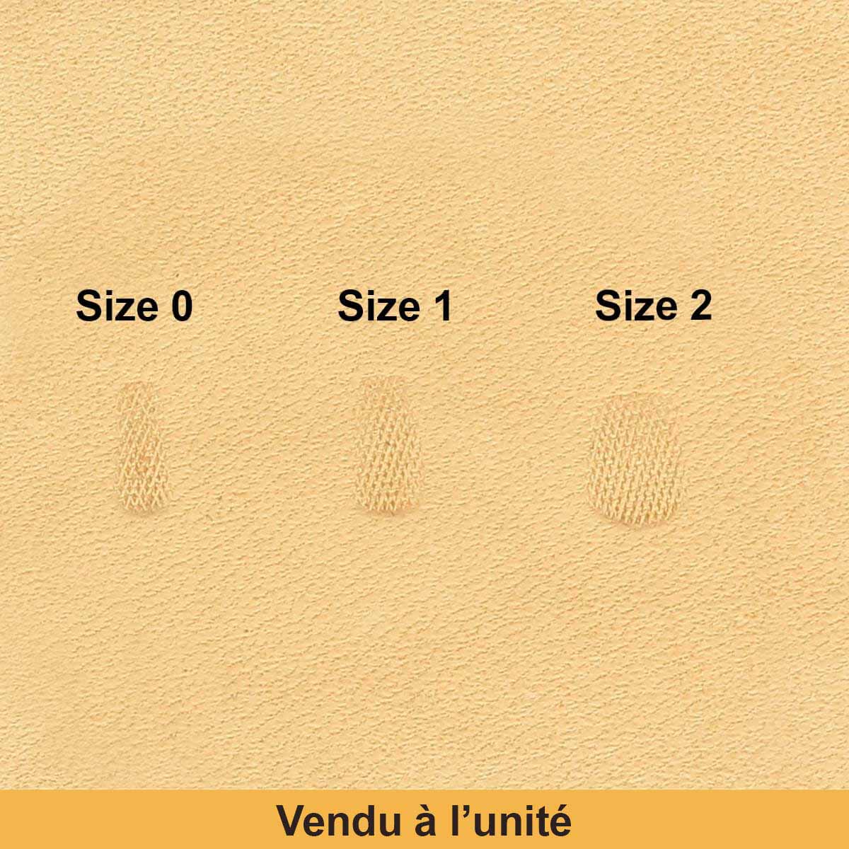 Matoir Beveler Checkered - BARRY KING TOOLS - Deco Cuir