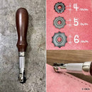 Molette à marquer les points de couture - Couture du cuir point sellier - Oka Made in Japan