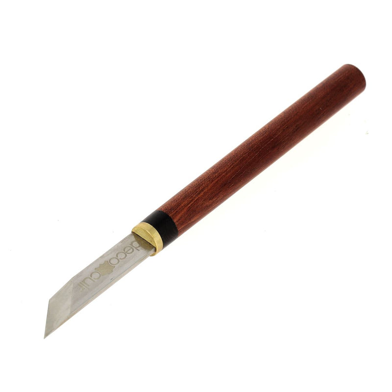 Exotic wood scalpel knife - Deco Leather