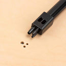 Emporte pièce à frapper - Motif BROGUE - 3 ronds - 2,5mm