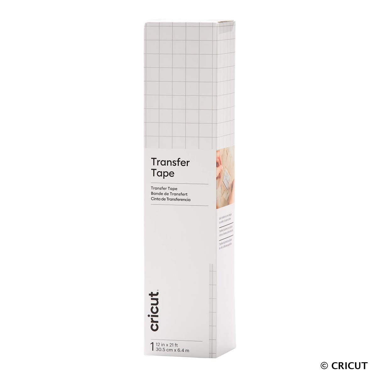 Cricut - Bande de tranfert - Transfer Tape 30,5x640cm - Deco Cuir